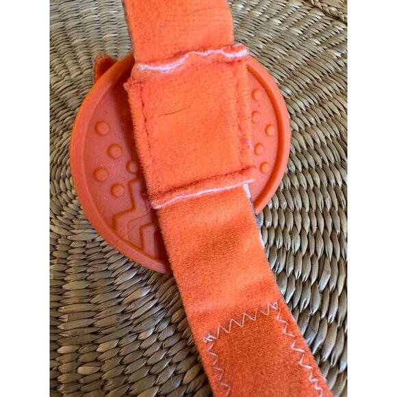 Fox Wrist Rattle & Teether Toy – Velcro Baby Sensory Band - Picture 6 of 6